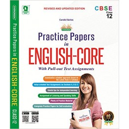 Evergreen CBSE Practice Paper in English with Worksheets - 12